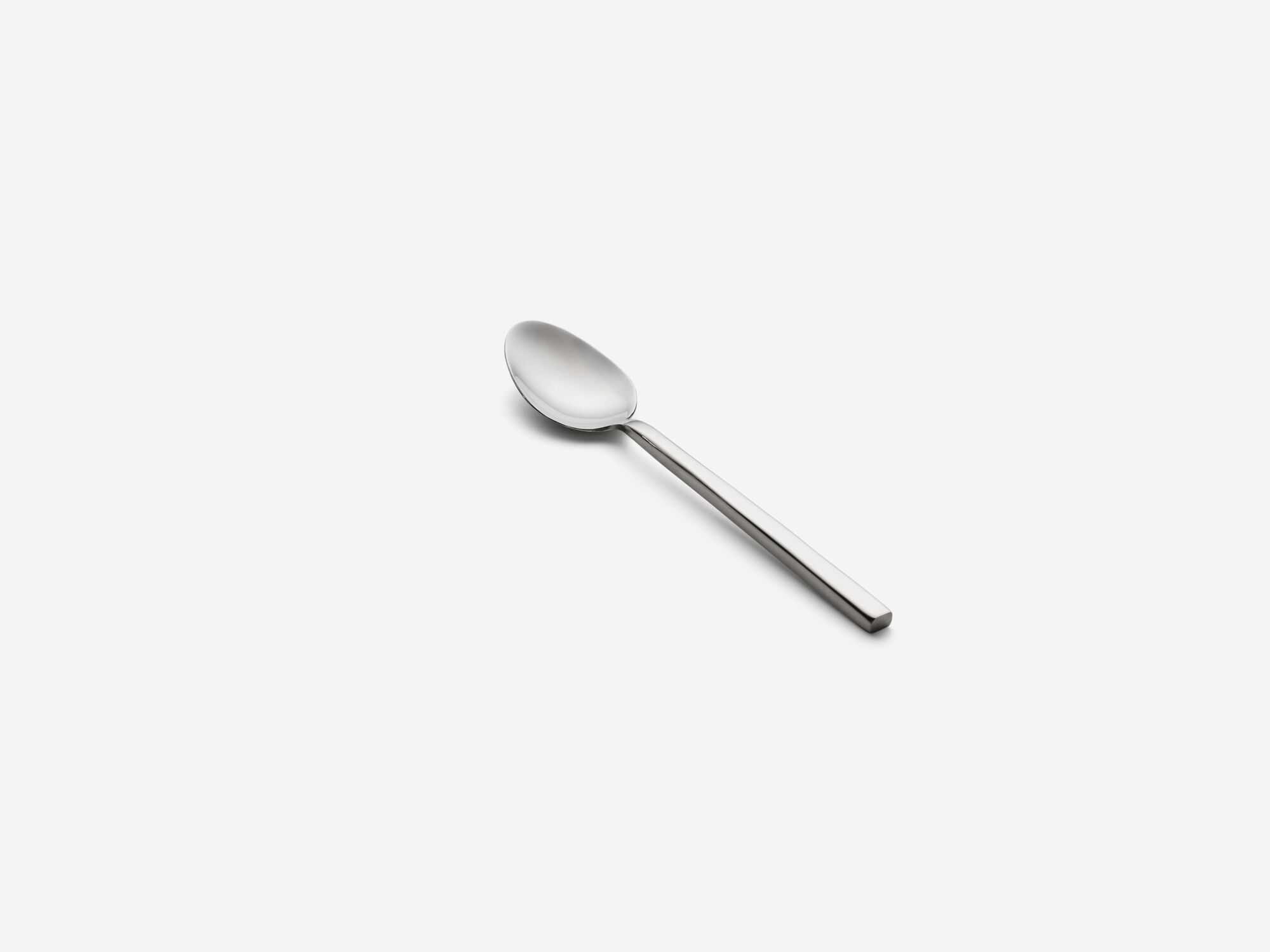 Modern small spoon top view